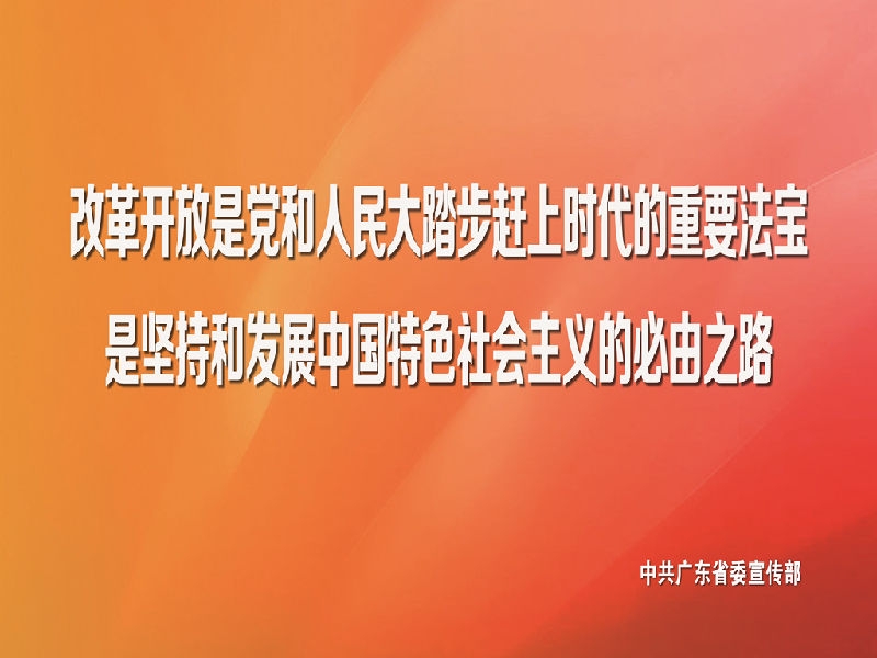 习近平总书记视察广东重要讲话精神宣传画