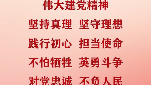 继承发扬伟大建党精神公益广告