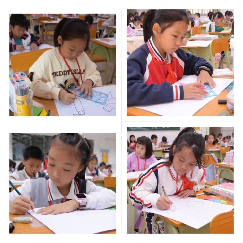 七巧板创意绘画活动中，选手们正在认真创作(3415545)-20231129114736.jpg